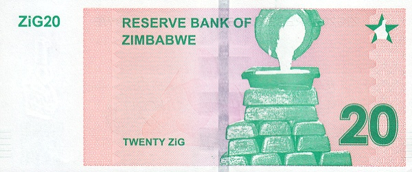 PN111 Zimbabwe - 20 ZIG (2024)